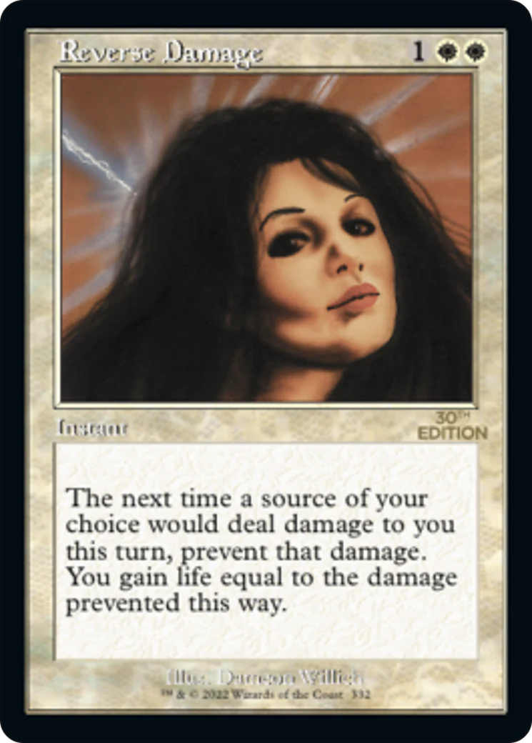Reverse Damage (Retro Frame) (30A)