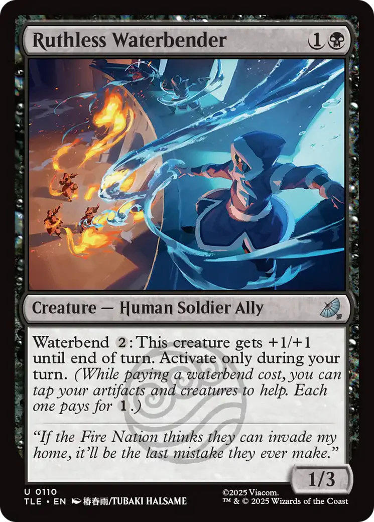 Ruthless Waterbender (TLE) - Foil