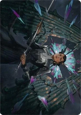 Sanctuary Warden (08/81) Art Card (ASNC)