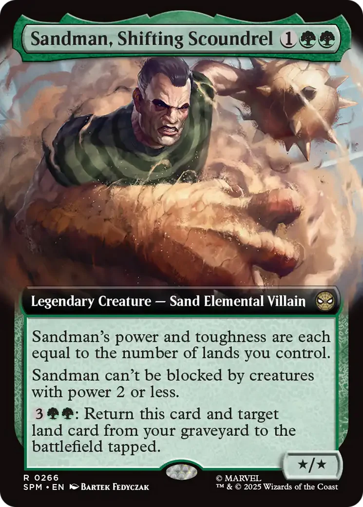 Sandman, Shifting Scoundrel (0266) (Extended Art) (SPM) - Foil
