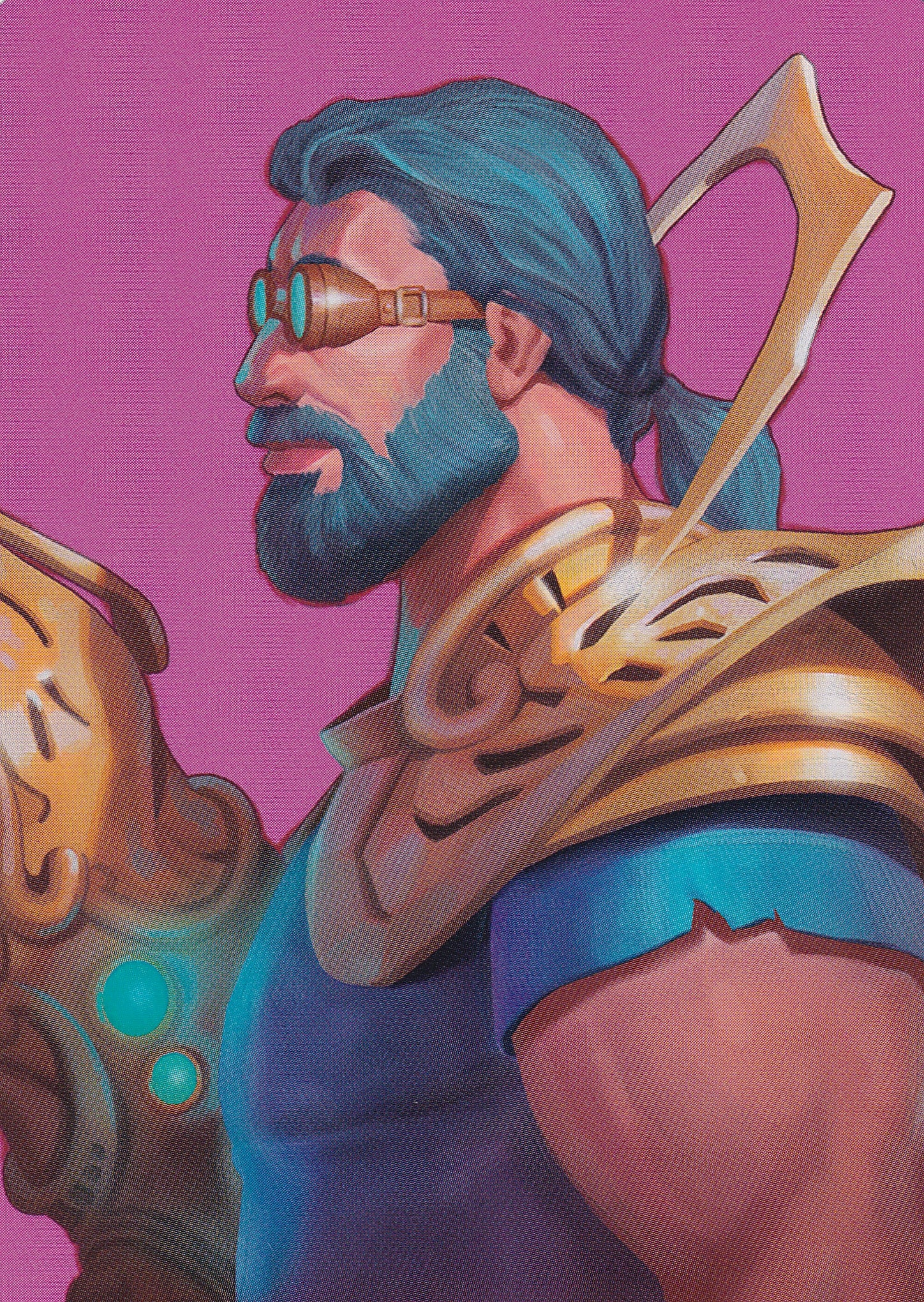 Satya, Aetherflux Genius (26/54) Art Card (AMH3)