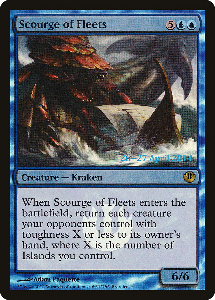 Scourge of Fleets (051) (Prerelease) (PJOU) - Foil
