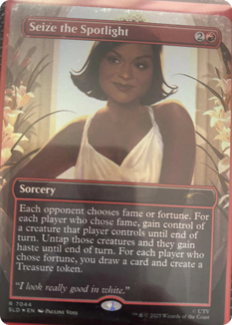 Seize the Spotlight (7044) (Borderless) (SLD) - Foil