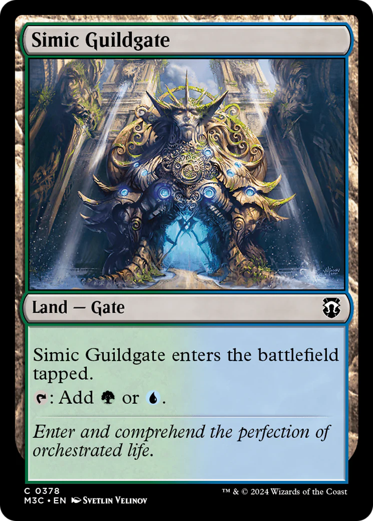 Simic Guildgate (M3C) - Ripple Foil