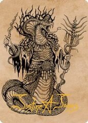 Sivriss, Nightmare Speaker (51/81) Art Card (ACLB) - Gold-Stamped Signature