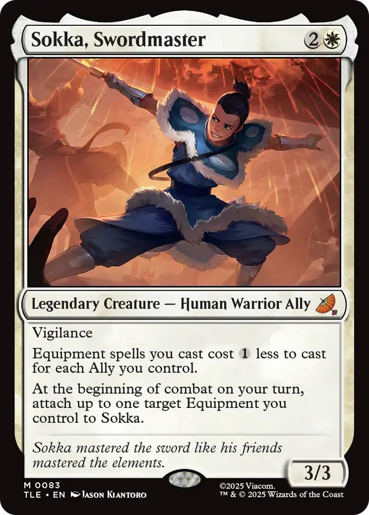 Sokka, Swordmaster (TLE)