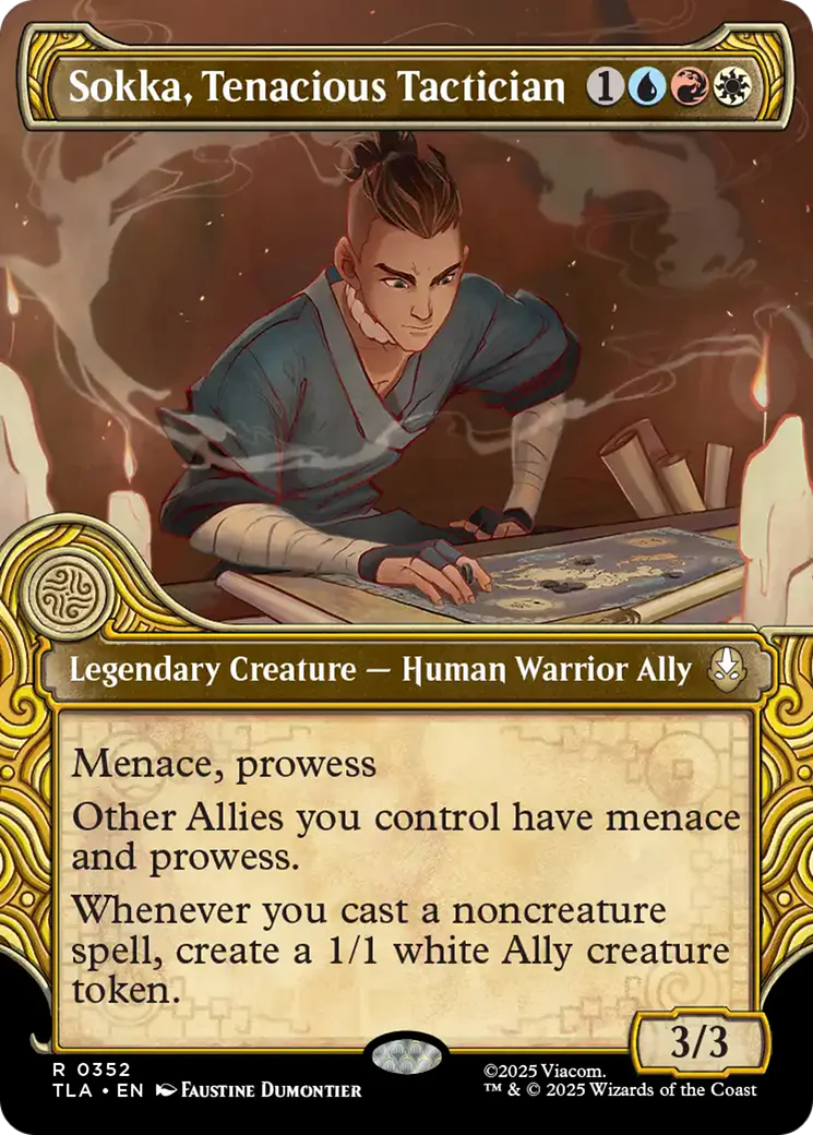 Sokka, Tenacious Tactician (0352) (Elemental Frame) (TLA)