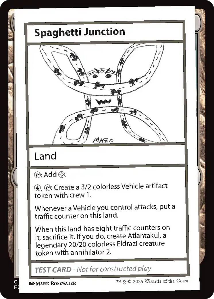 Spaghetti Junction (MagicFest 2025) (Playtest Card) (PF25)