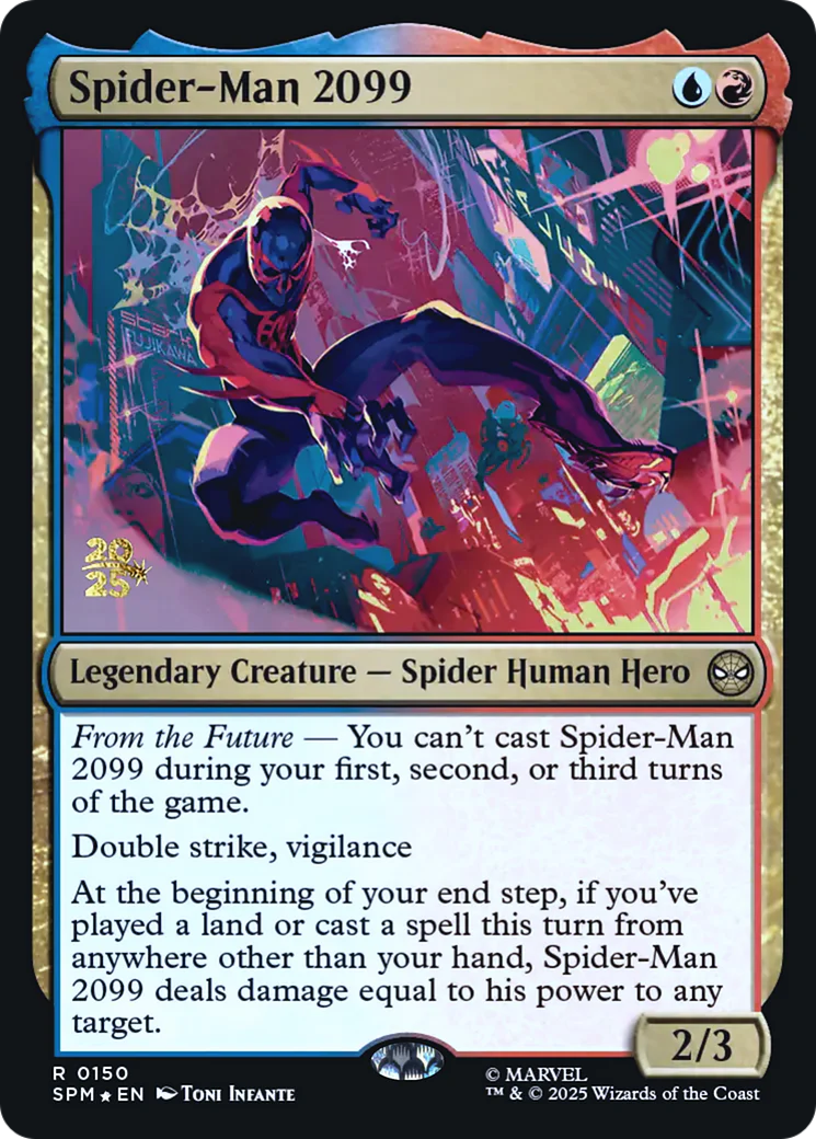 Spider-Man 2099 (0150) (Prerelease) (PSPM) - Foil