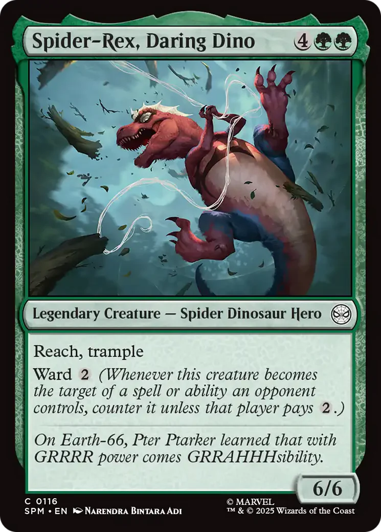 Spider-Rex, Daring Dino (SPM) - Foil