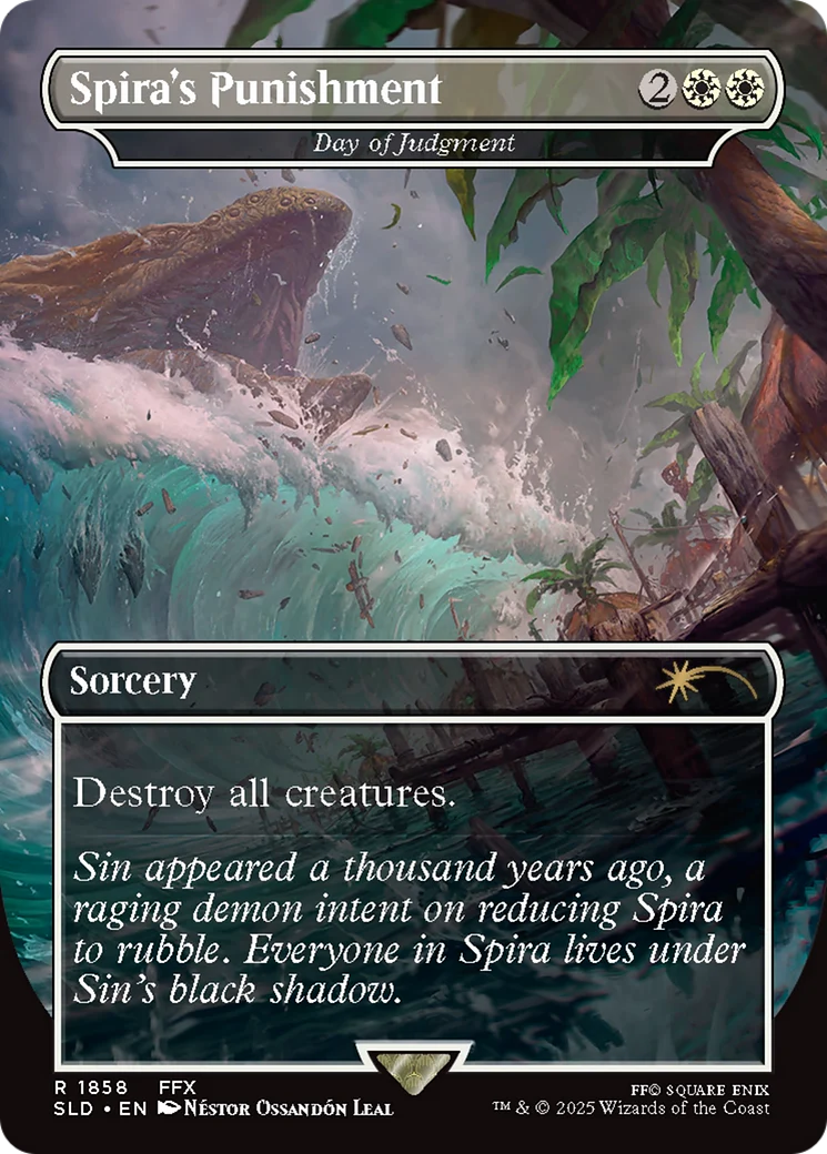 Spira's Punishment [Day of Judgment] (1858) (Borderless) (SLD) - Foil