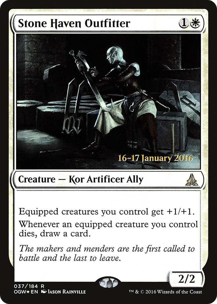 Stone Haven Outfitter (037) (Prerelease) (POGW) - Foil