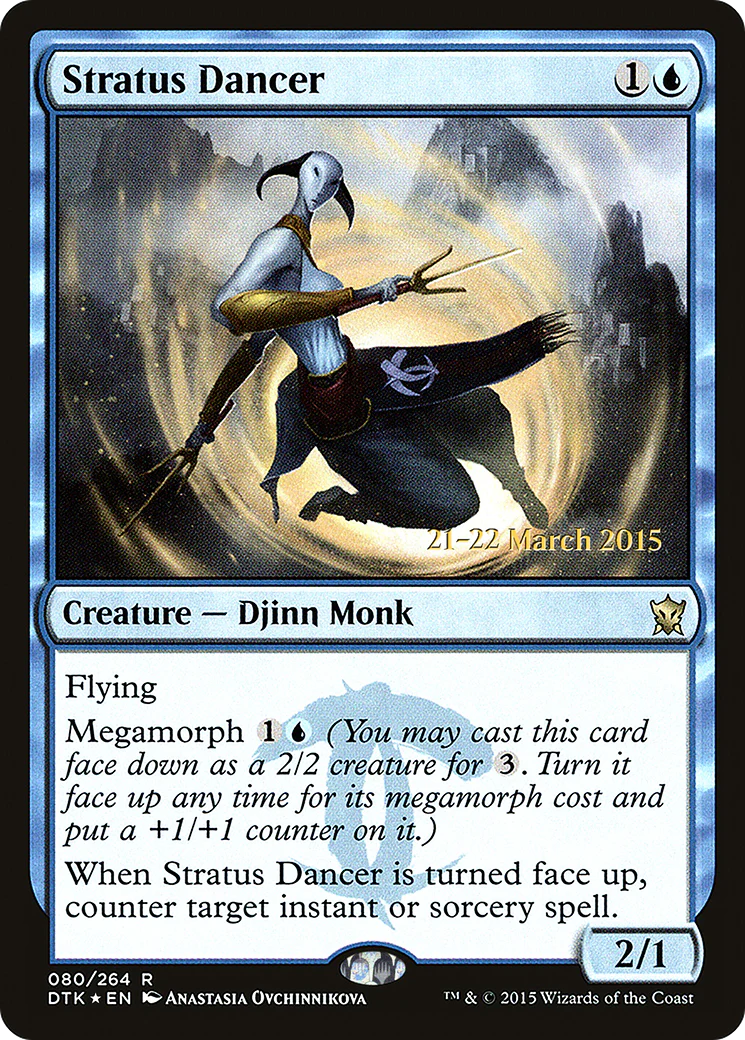 Stratus Dancer (080) (Prerelease) (PDTK) - Foil
