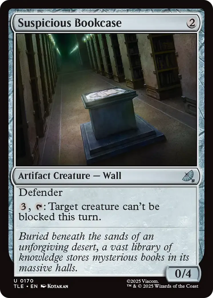 Suspicious Bookcase (TLE) - Foil