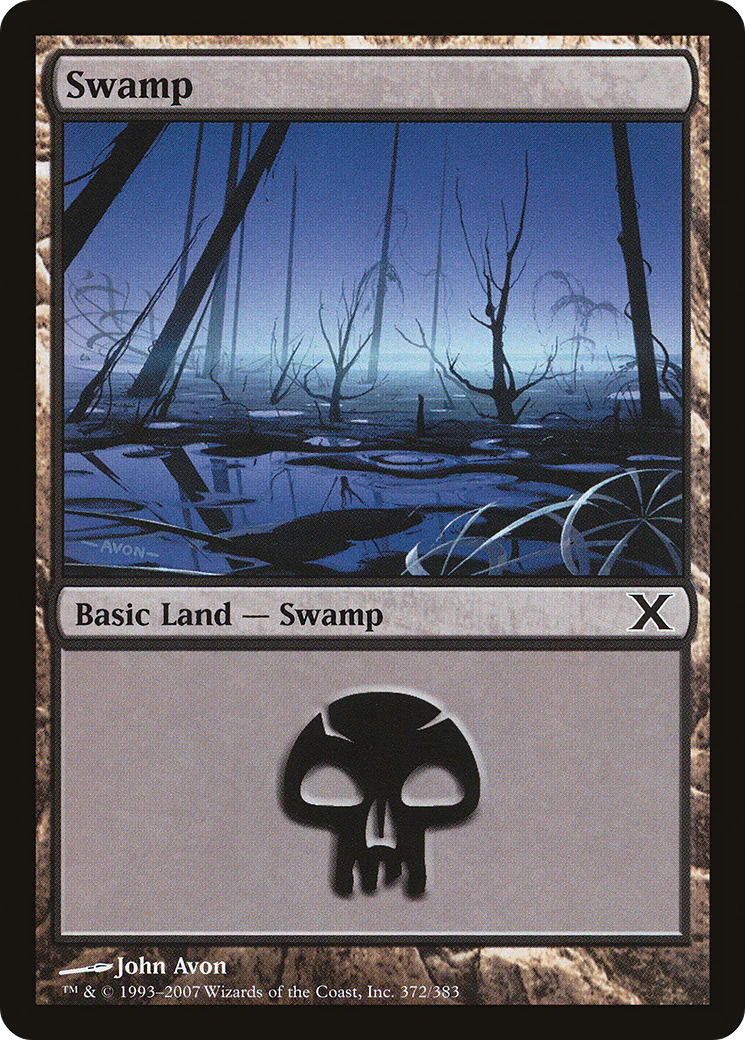 Swamp (372) (10E) - Foil