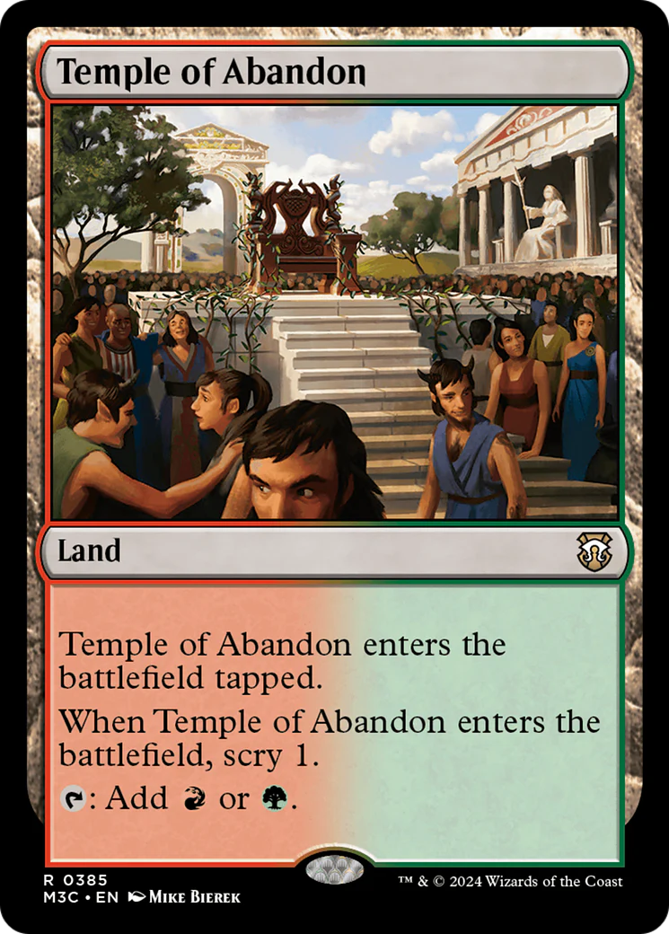 Temple of Abandon (M3C) - Ripple Foil