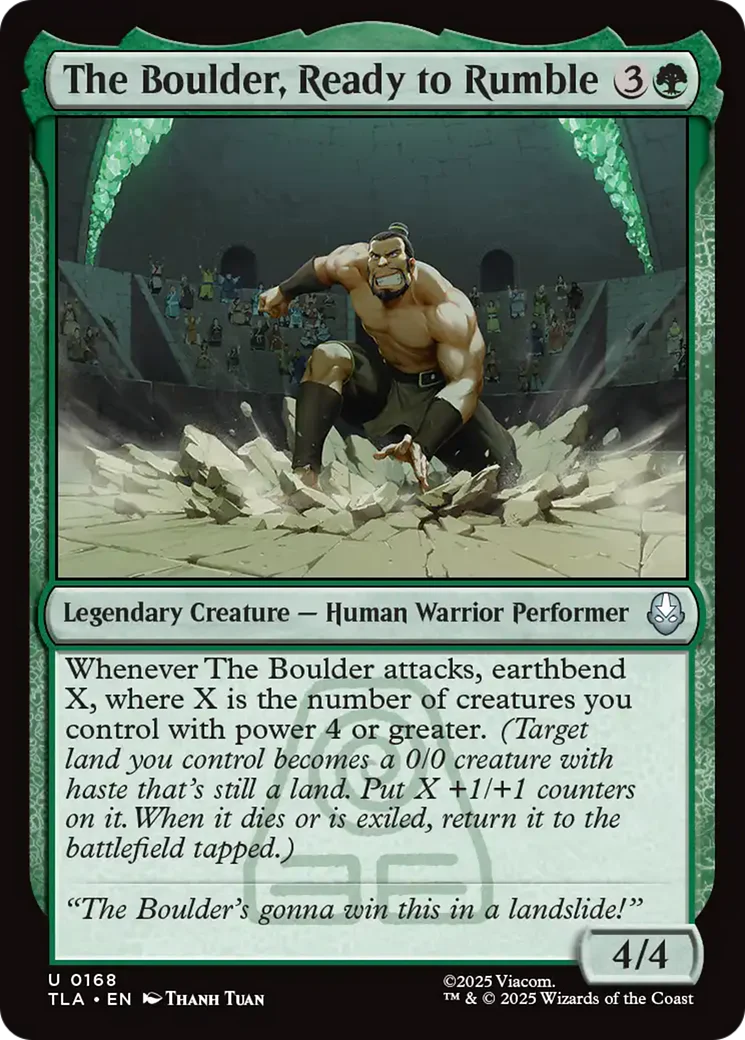 The Boulder, Ready to Rumble (TLA) - Foil