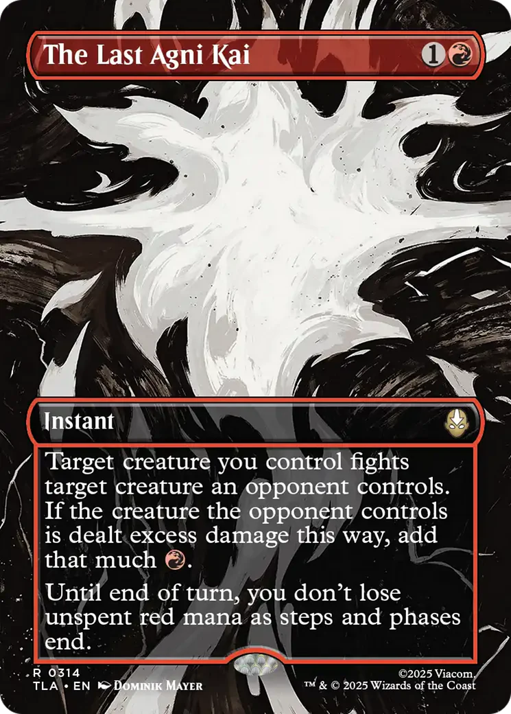 The Last Agni Kai (0314) (Borderless) (TLA) - Foil