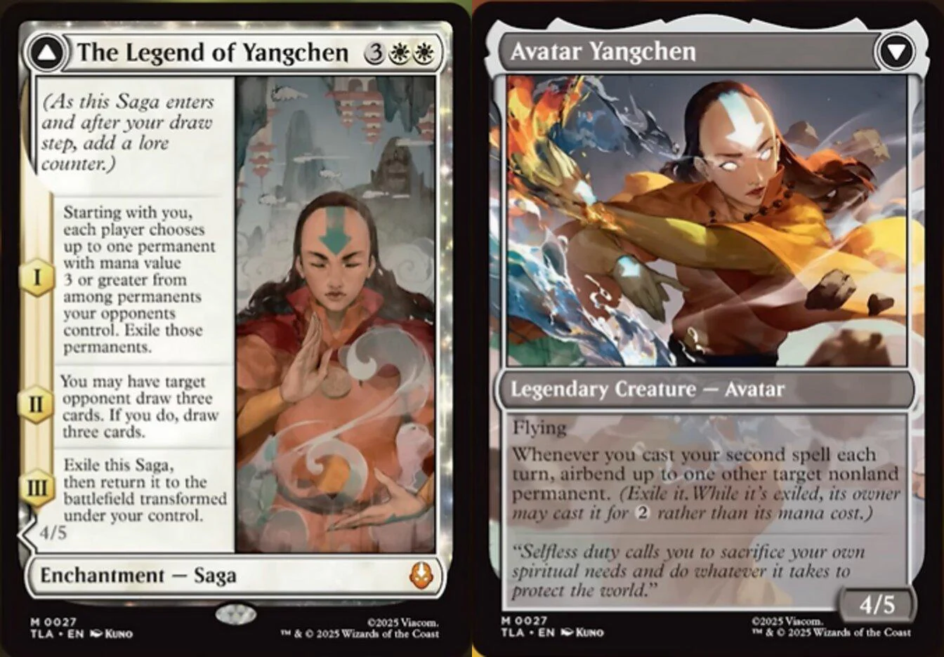The Legend of Yangchen // Avatar Yangchen (TLA) - Foil