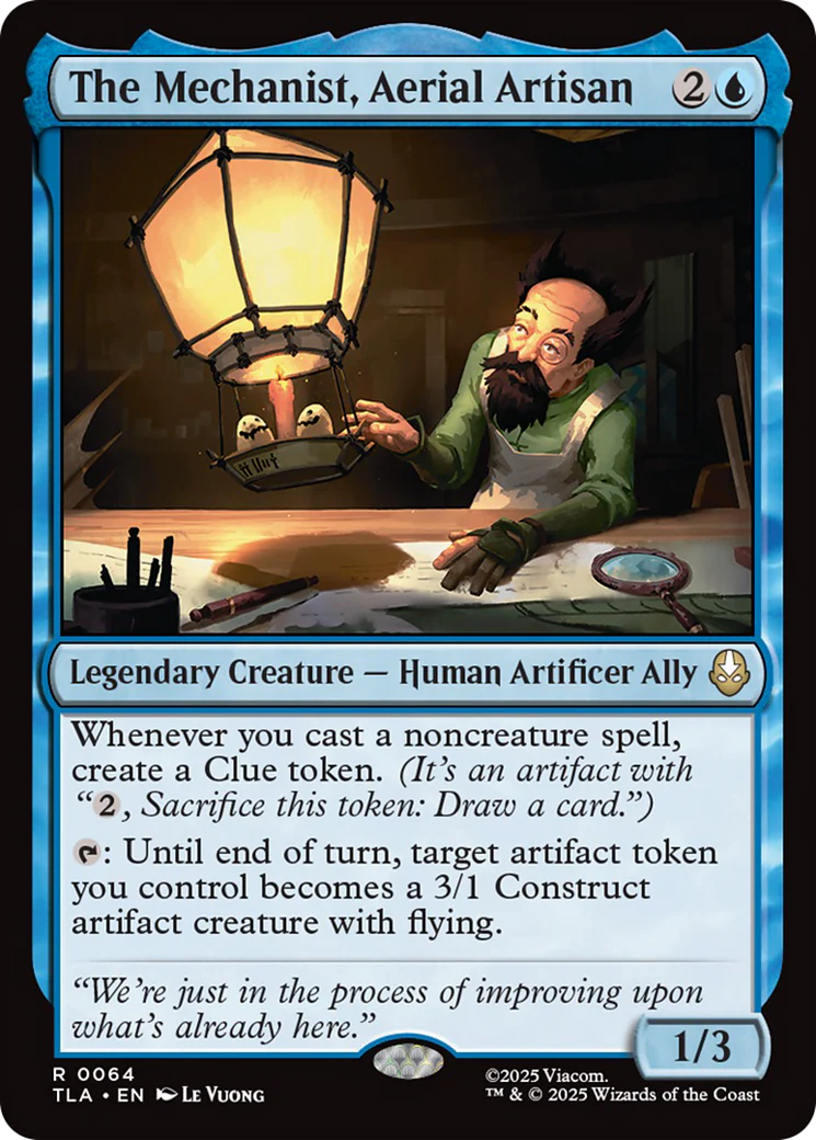 The Mechanist, Aerial Artisan (TLA)