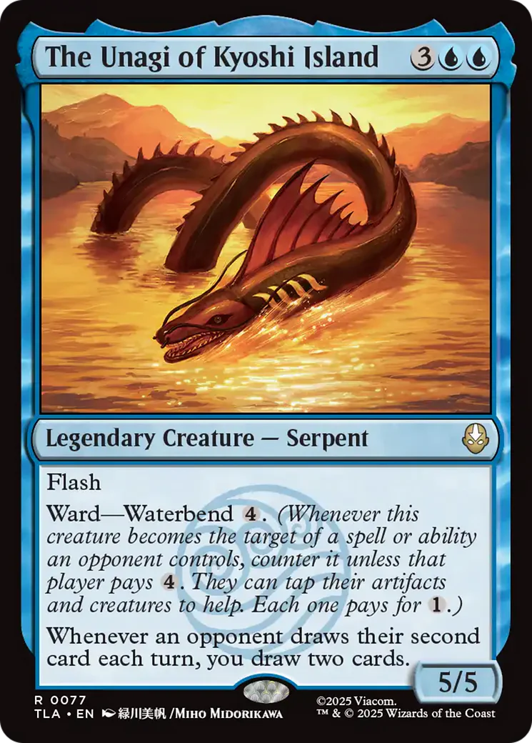 The Unagi of Kyoshi Island (TLA) - Foil