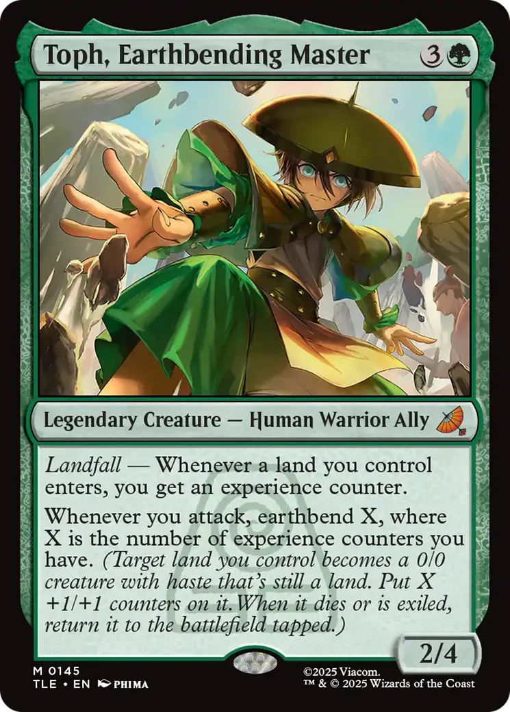 Toph, Earthbending Master (TLE) - Foil