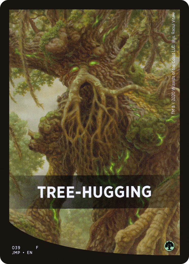 Tree-Hugging Theme Card (FJMP)