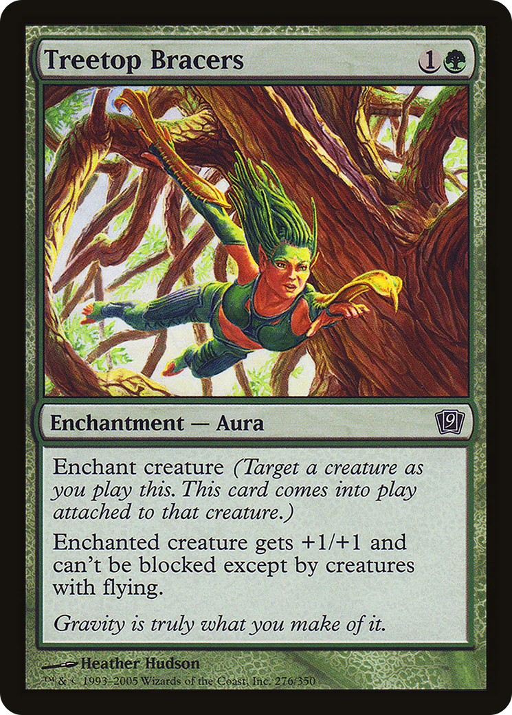 Treetop Bracers (9ED) - Foil