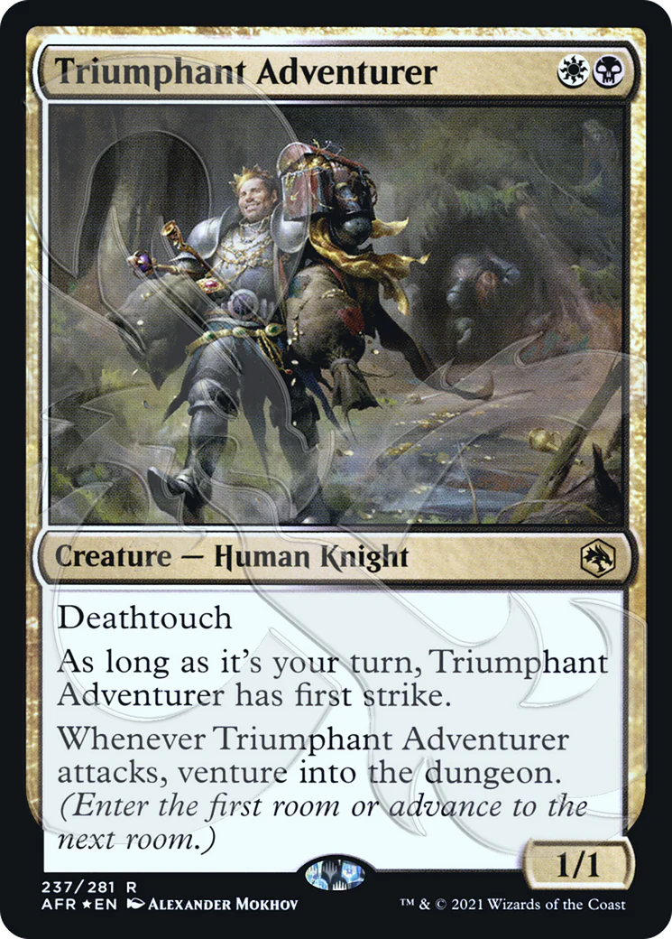 Triumphant Adventurer (237) (Ampersand) (PAFR) - Foil