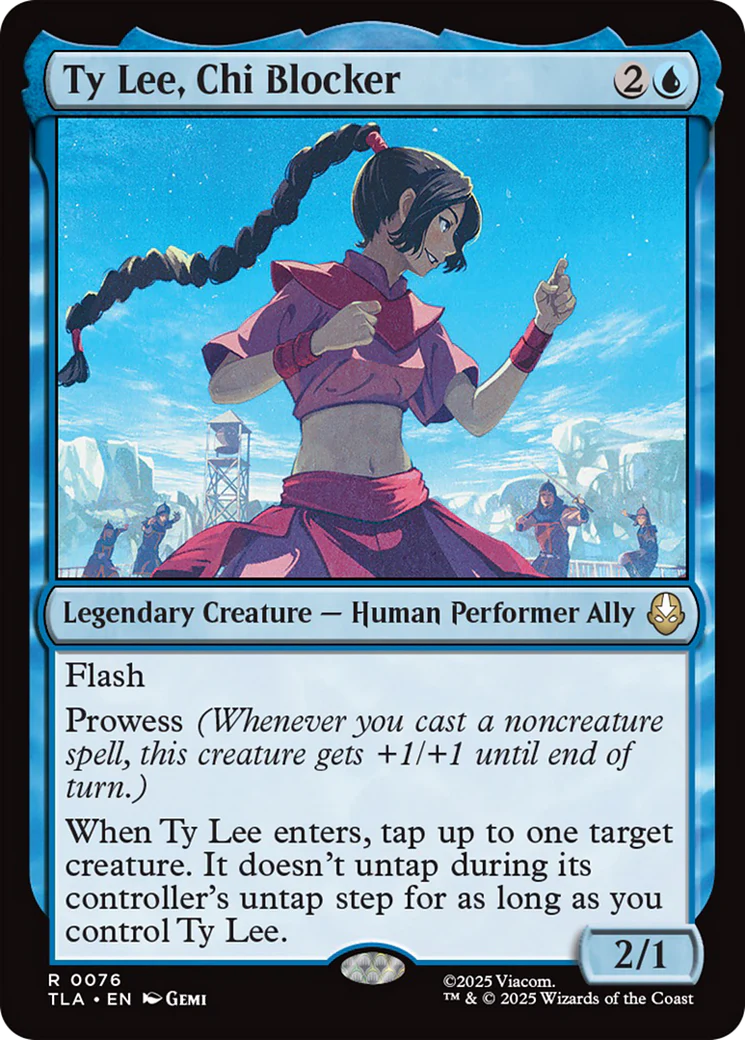 Ty Lee, Chi Blocker (TLA)