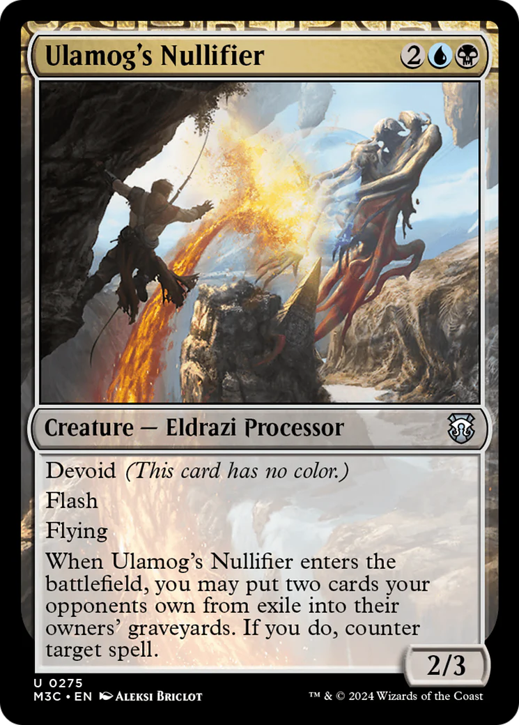 Ulamog's Nullifier (M3C) - Ripple Foil