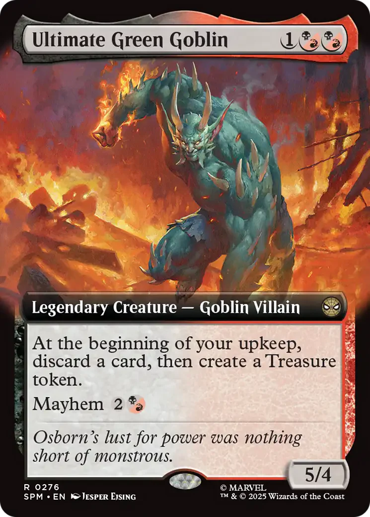 Ultimate Green Goblin (0276) (Extended Art) (SPM) - Foil