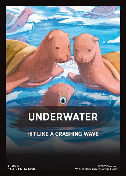 Underwater Theme Card (0017) (FTLA)