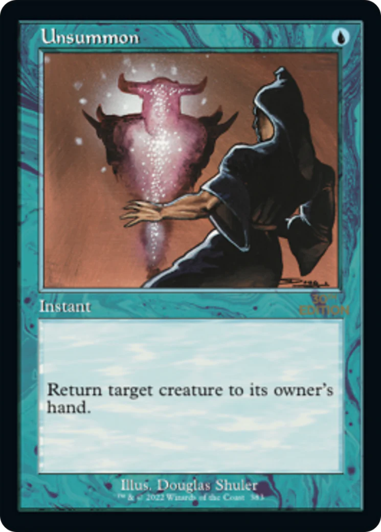 Unsummon (Retro Frame) (30A)