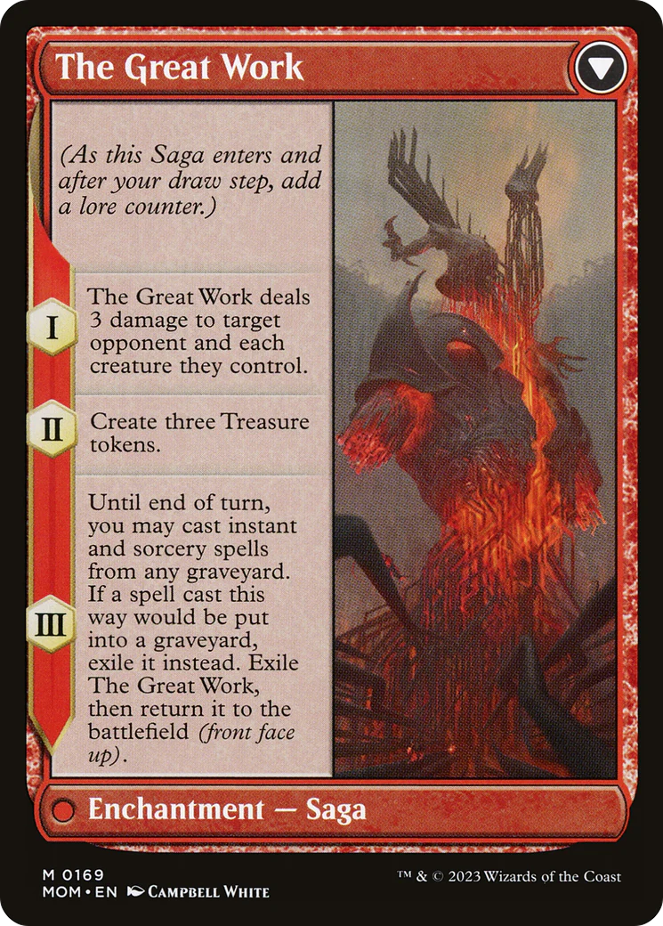Urabrask // The Great Work (0169) (Promo Pack) (PMOM) - Foil - Image 2