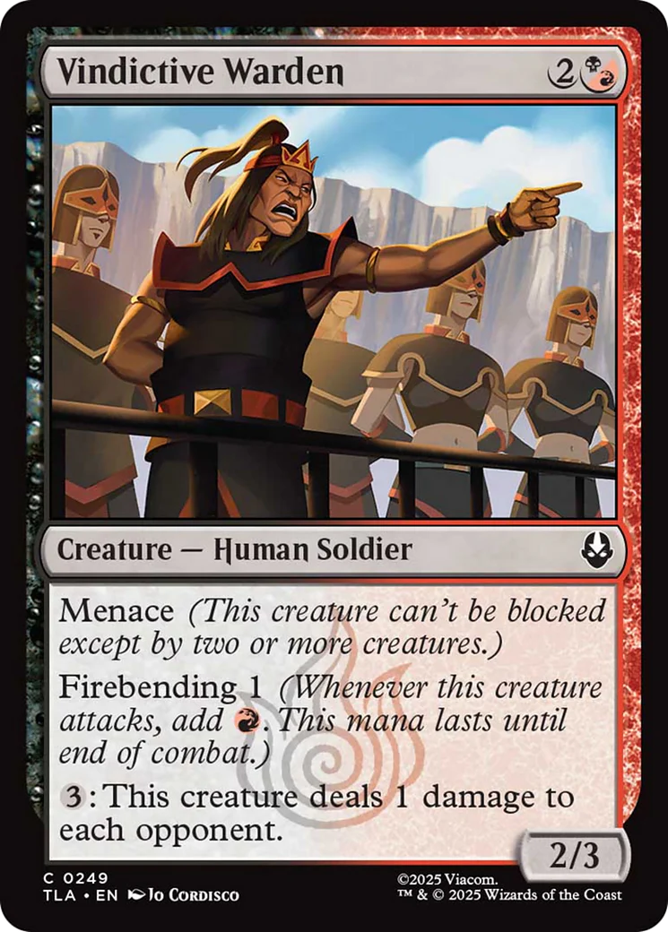 Vindictive Warden (TLA) - Foil