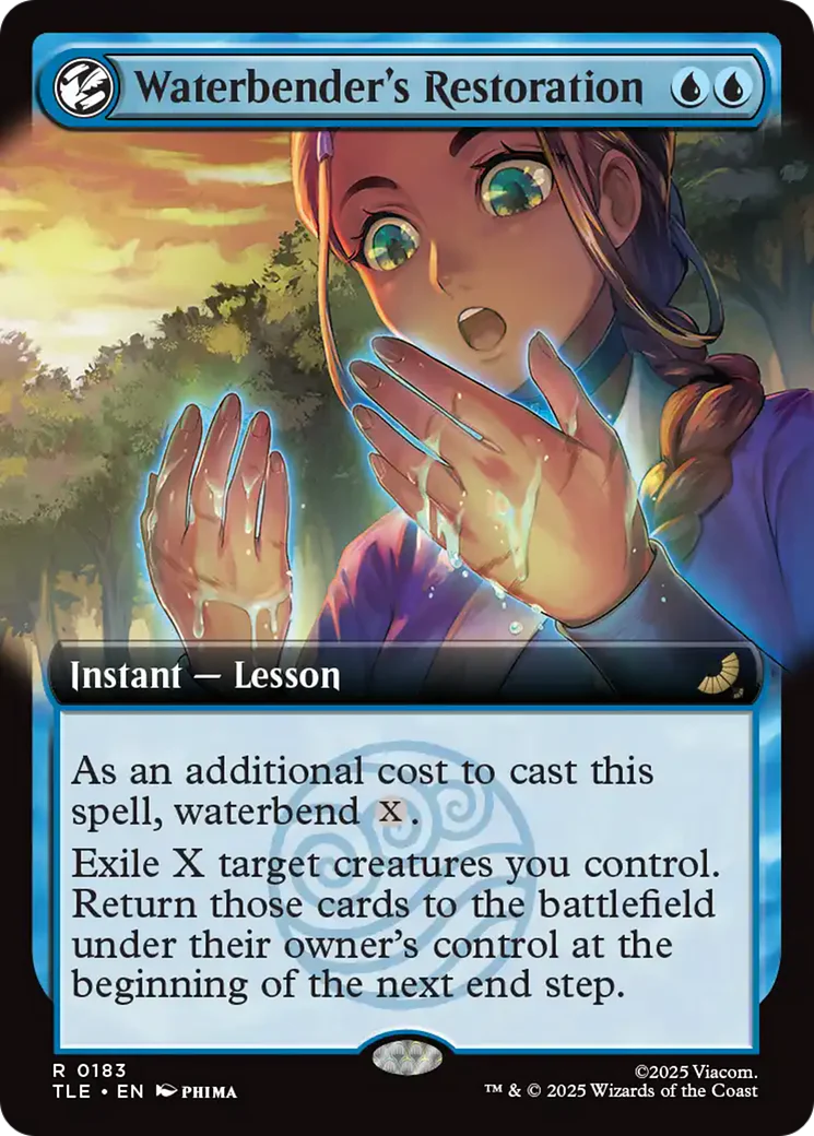 Waterbender's Restoration (0183) (Extended Art) (TLE)