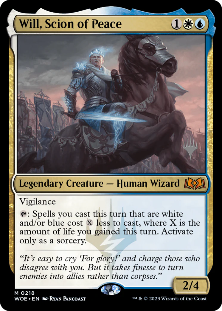 Will, Scion of Peace (0218) (Promo Pack) (PWOE) - Foil