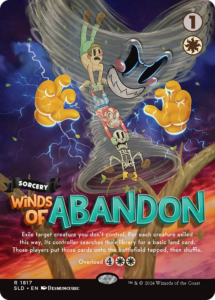 Winds of Abandon (1817) (Showcase) (SLD) - Foil