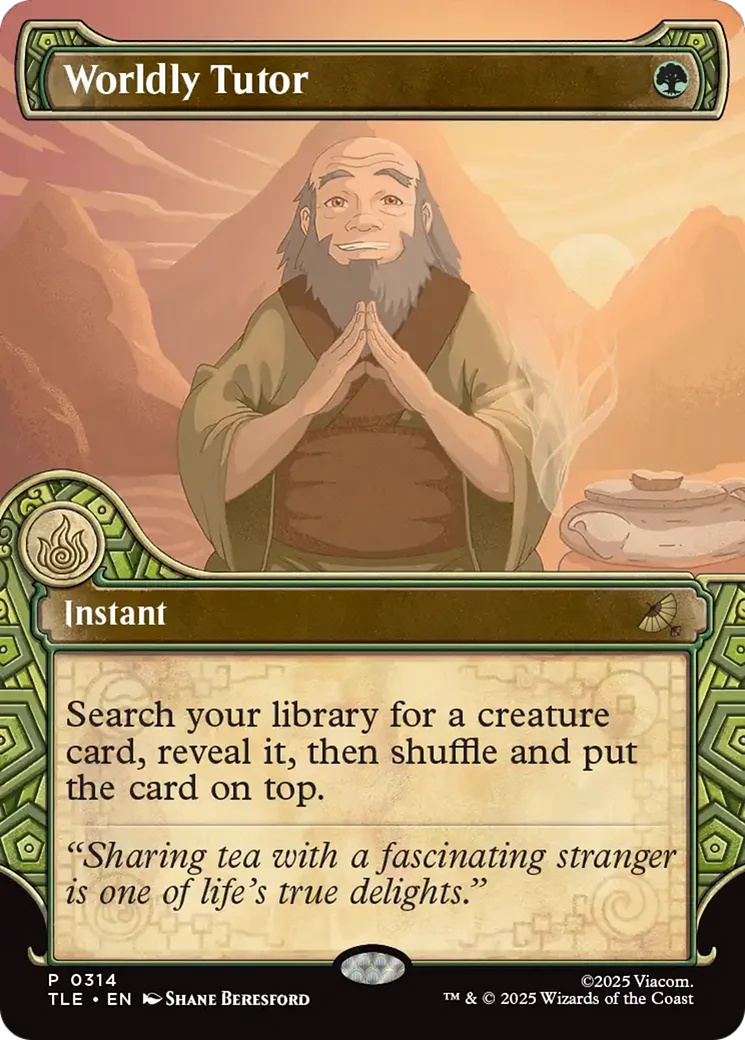 Worldly Tutor (0314) (Elemental Frame) (TLE)