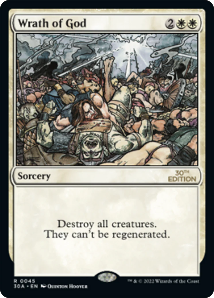 Wrath of God (Modern Frame) (30A)