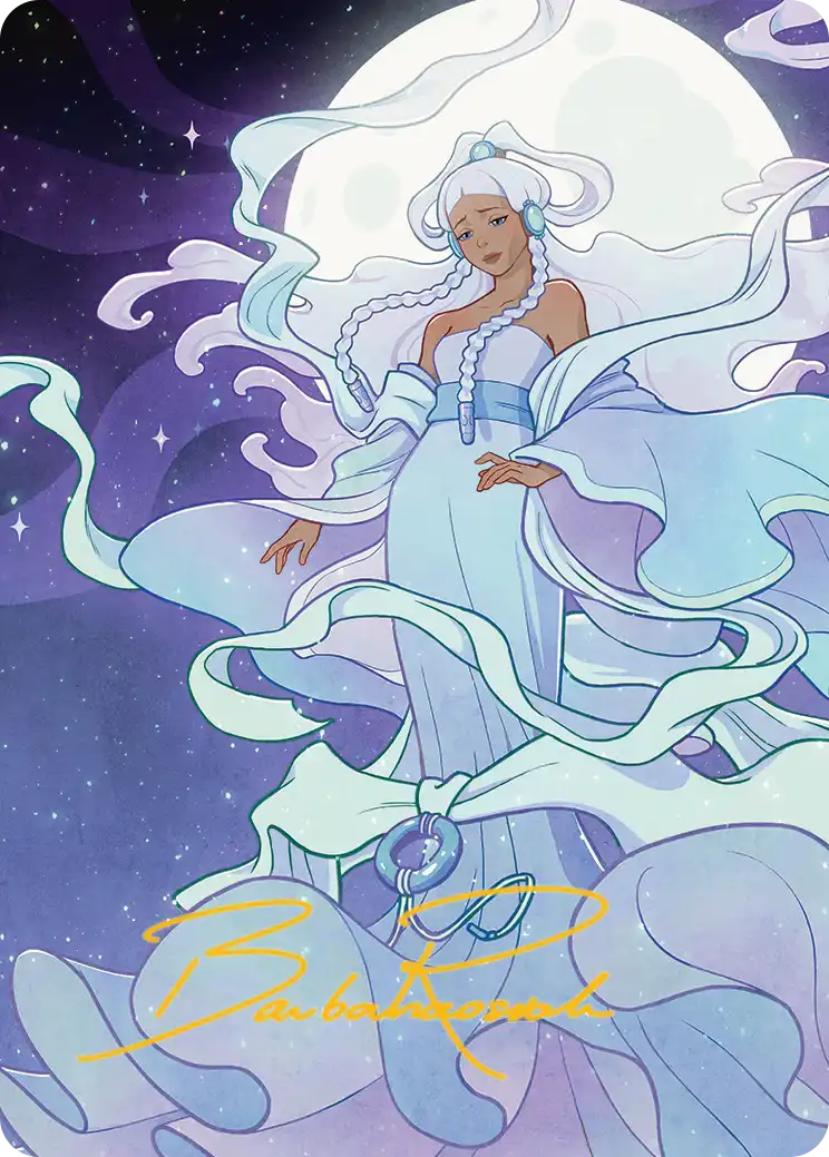 Yue, the Moon Spirit (41/54) Art Card (TLA) - Gold-Stamped Signature