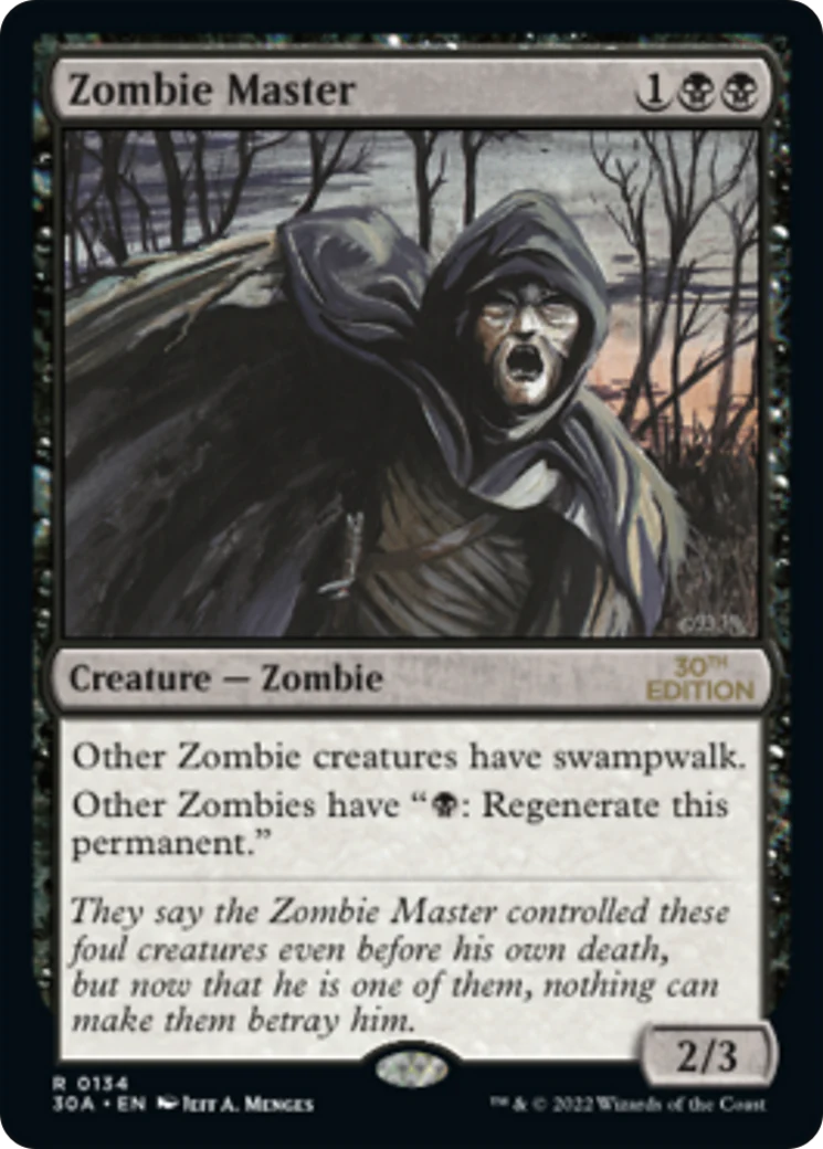 Zombie Master (Modern Frame) (30A)