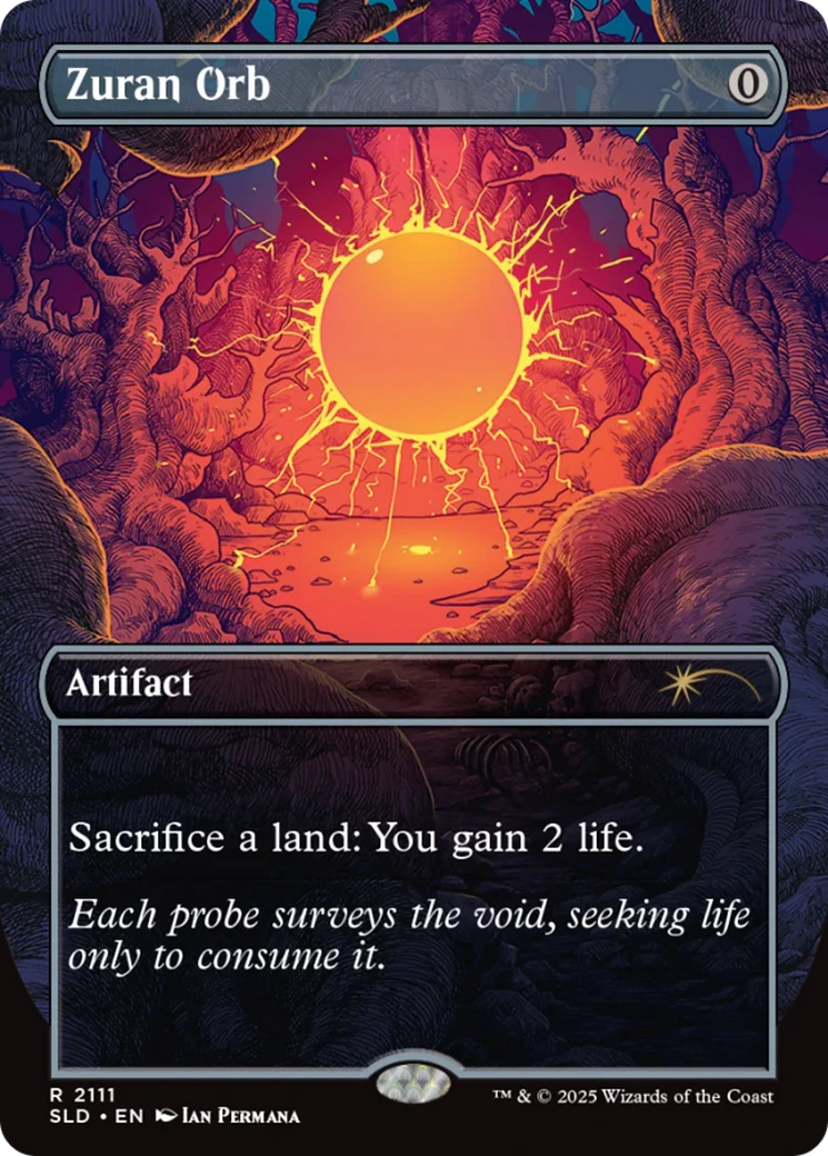 Zuran Orb (2111) (Borderless) (SLD) - Foil